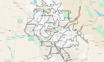 Drive from the Sky Harbor Airport